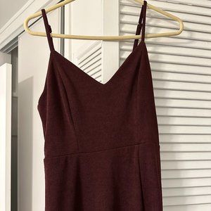Birdy Grey Size Small Jay Dress Cabernet